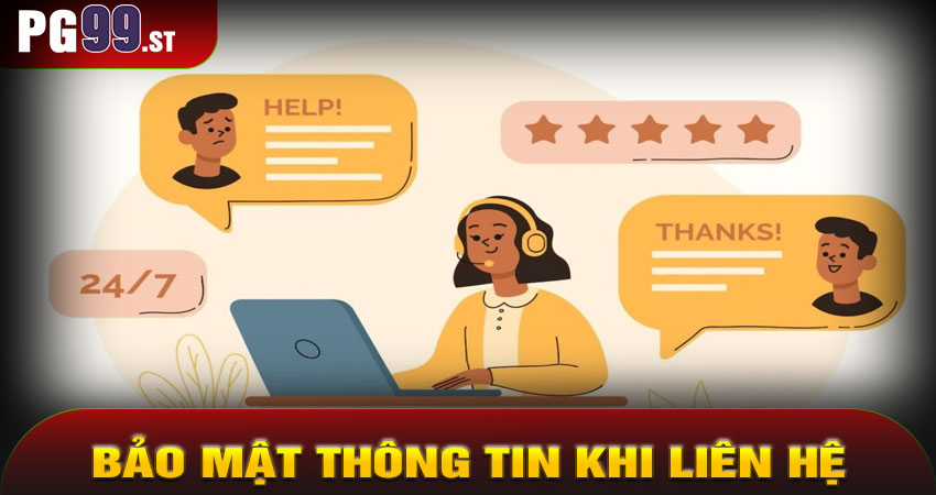 Bảo mật thông tin khi liên hệ